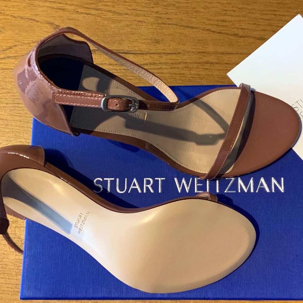 Stuart Weitzman : Nudistsong Rose Clay Cristal